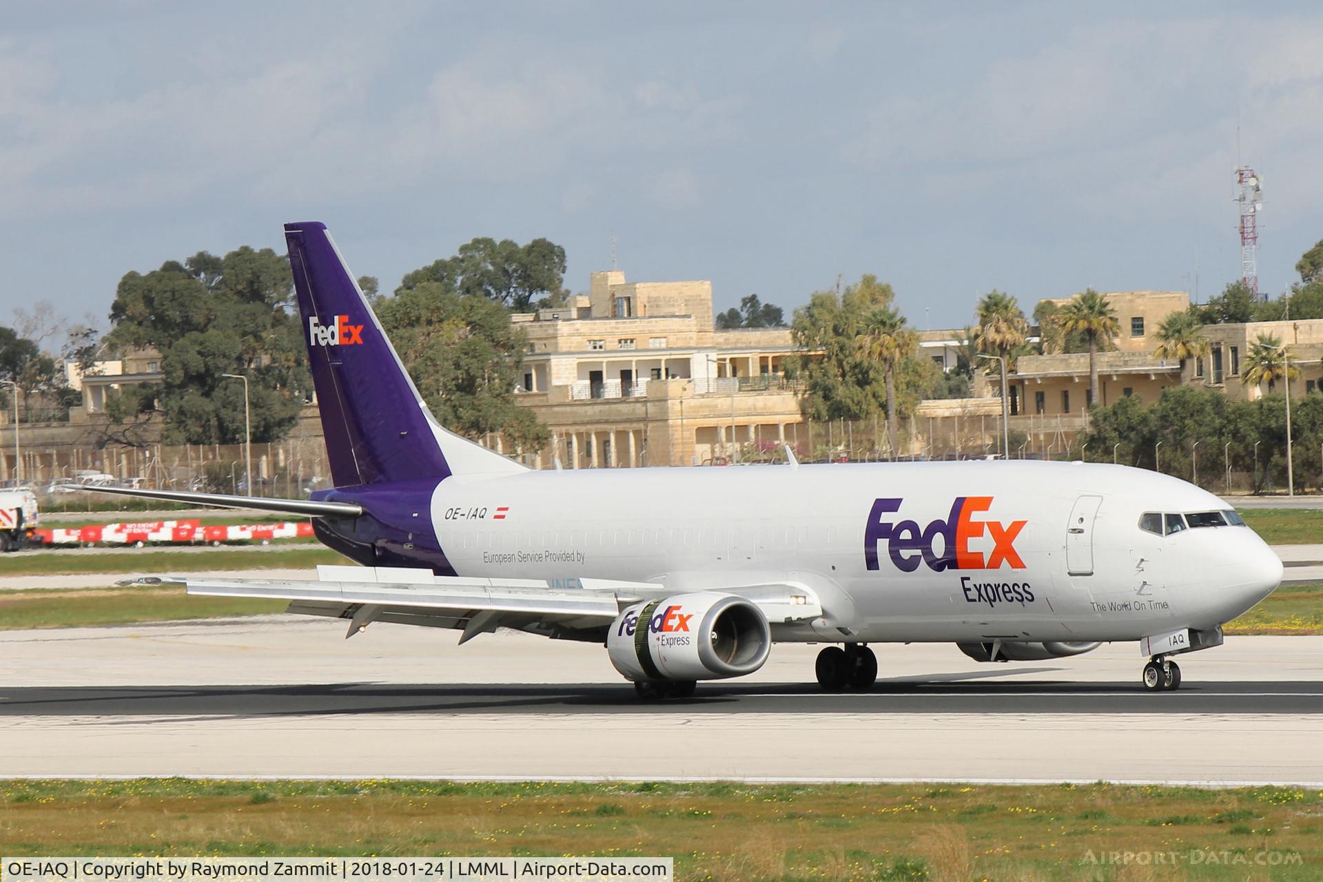 OE-IAQ, 1998 Boeing 737-4M0 C/N 29207, B737-400 OE-IAQ Fedex