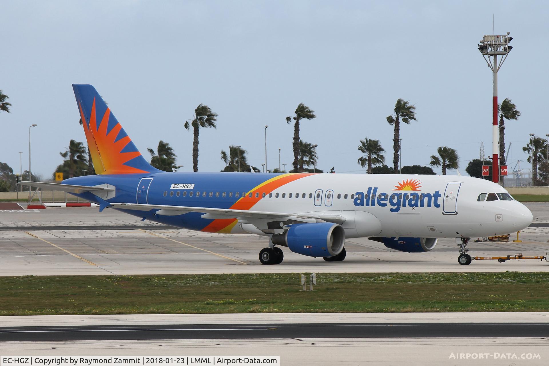 EC-HGZ, 2000 Airbus A320-214 C/N 1208, A320 EC-HGZ Allegiant Air