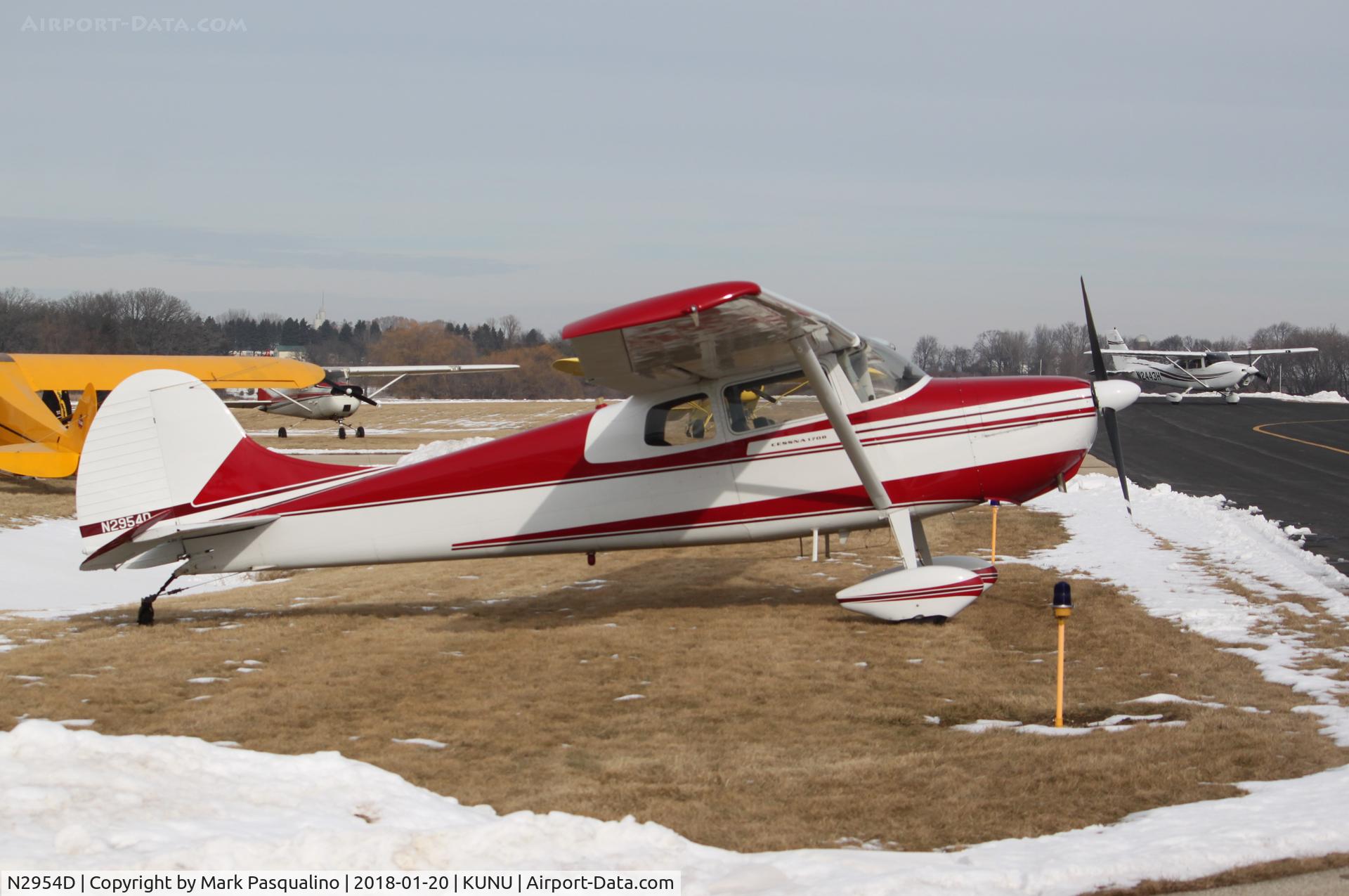 N2954D, 1955 Cessna 170B C/N 26897, Cessna 170B