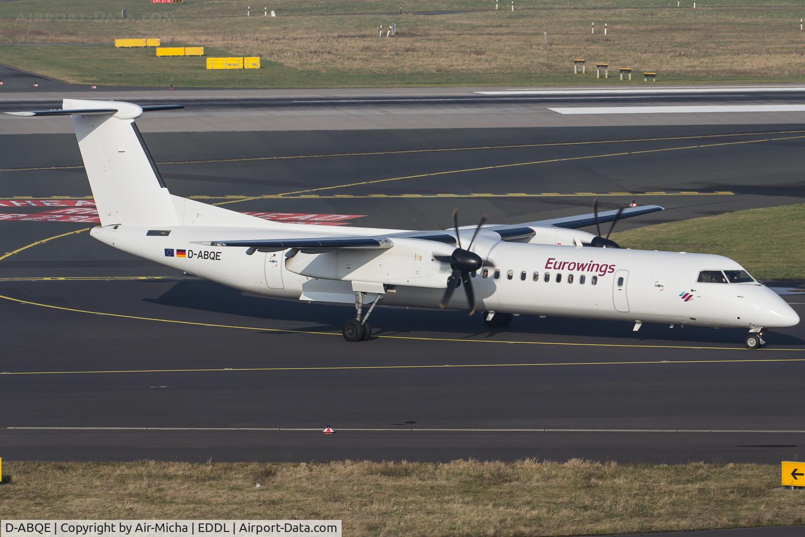 D-ABQE, 2009 De Havilland Canada DHC-8-402Q Dash 8 C/N 4239, Eurowings