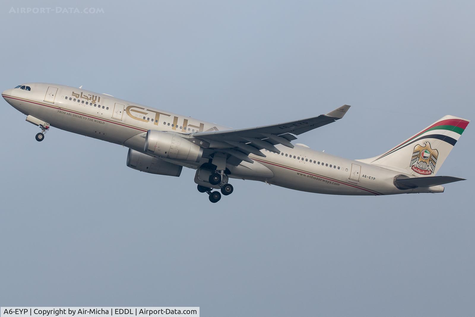 A6-EYP, 2007 Airbus A330-243 C/N 854, Etihad Airways