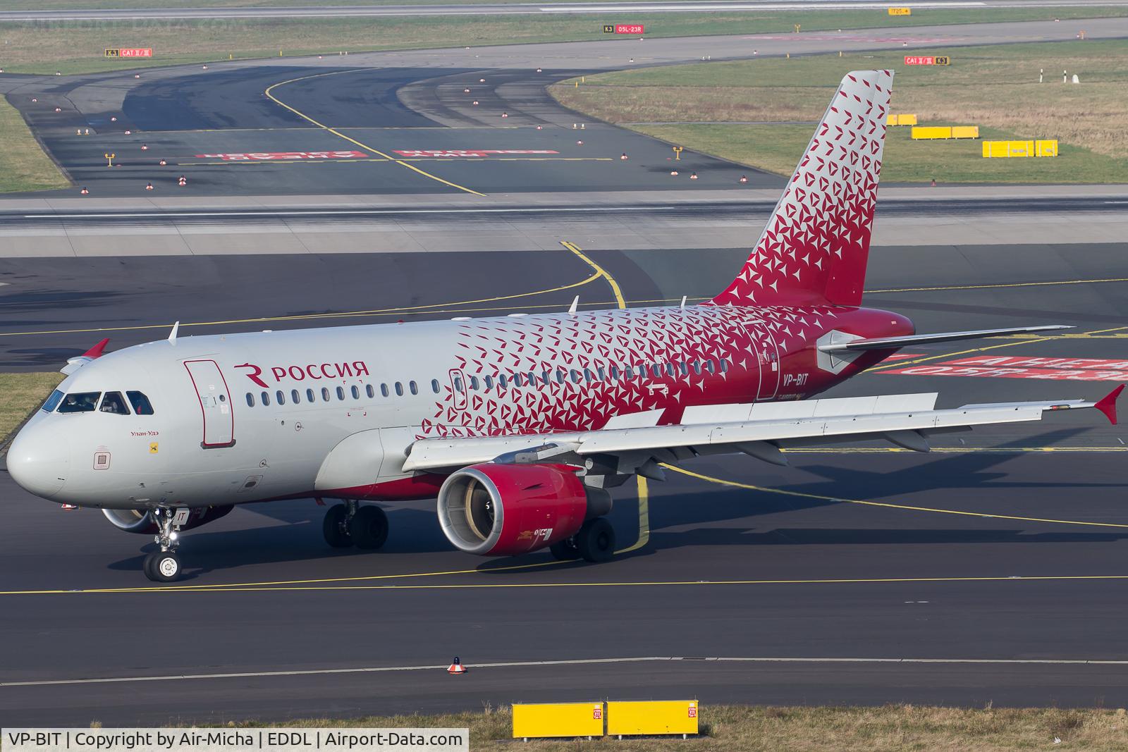 VP-BIT, 2002 Airbus A319-111 C/N 1761, Rossiya