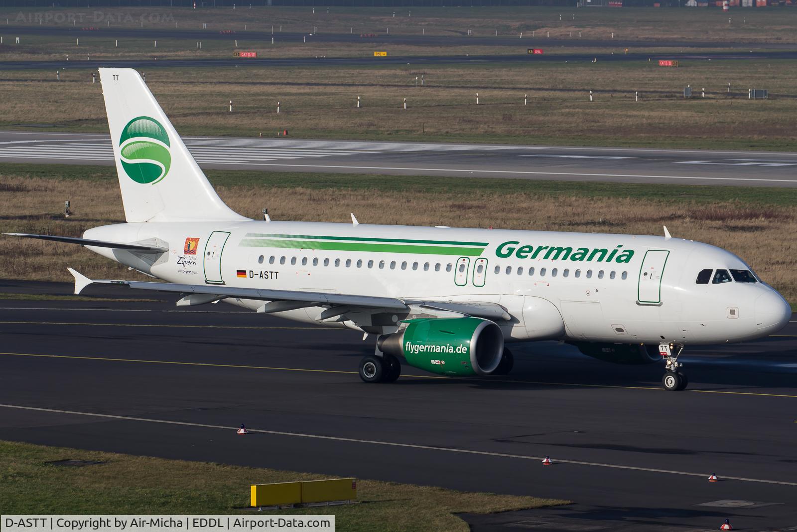 D-ASTT, 2008 Airbus A319-112 C/N 3560, Germania