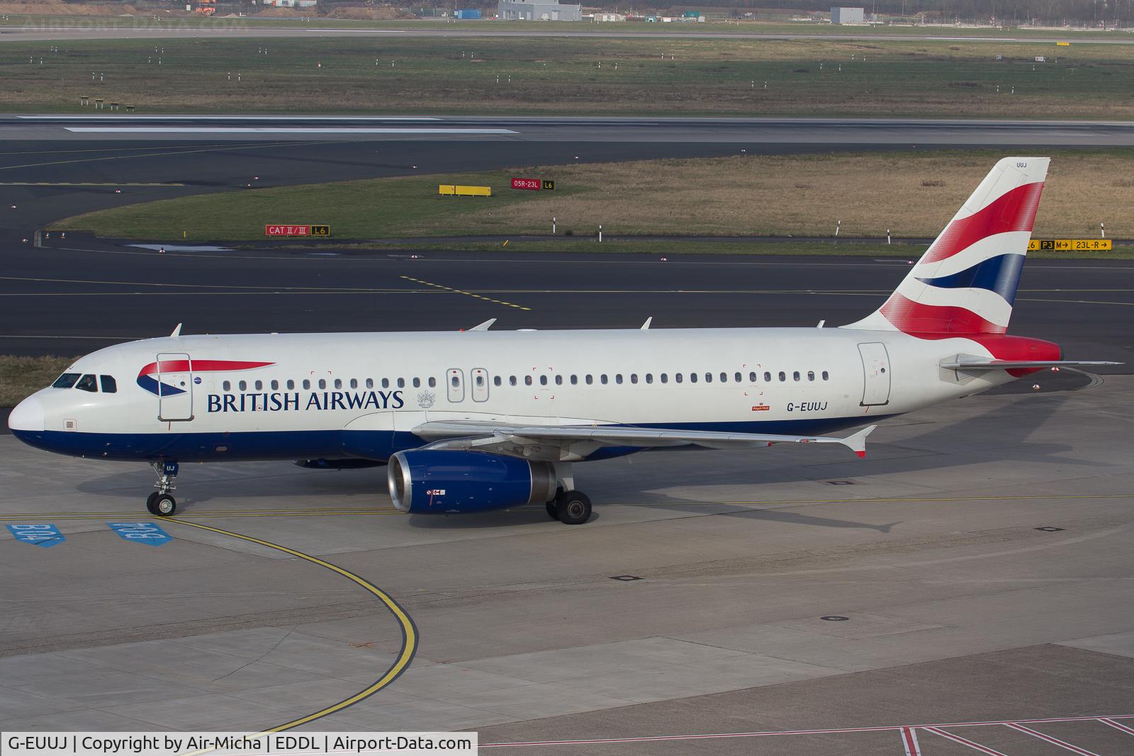 G-EUUJ, 2002 Airbus A320-232 C/N 1883, British Airways