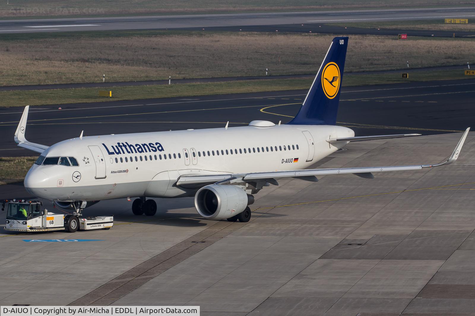 D-AIUO, 2015 Airbus A320-214 C/N 6636, Lufthansa