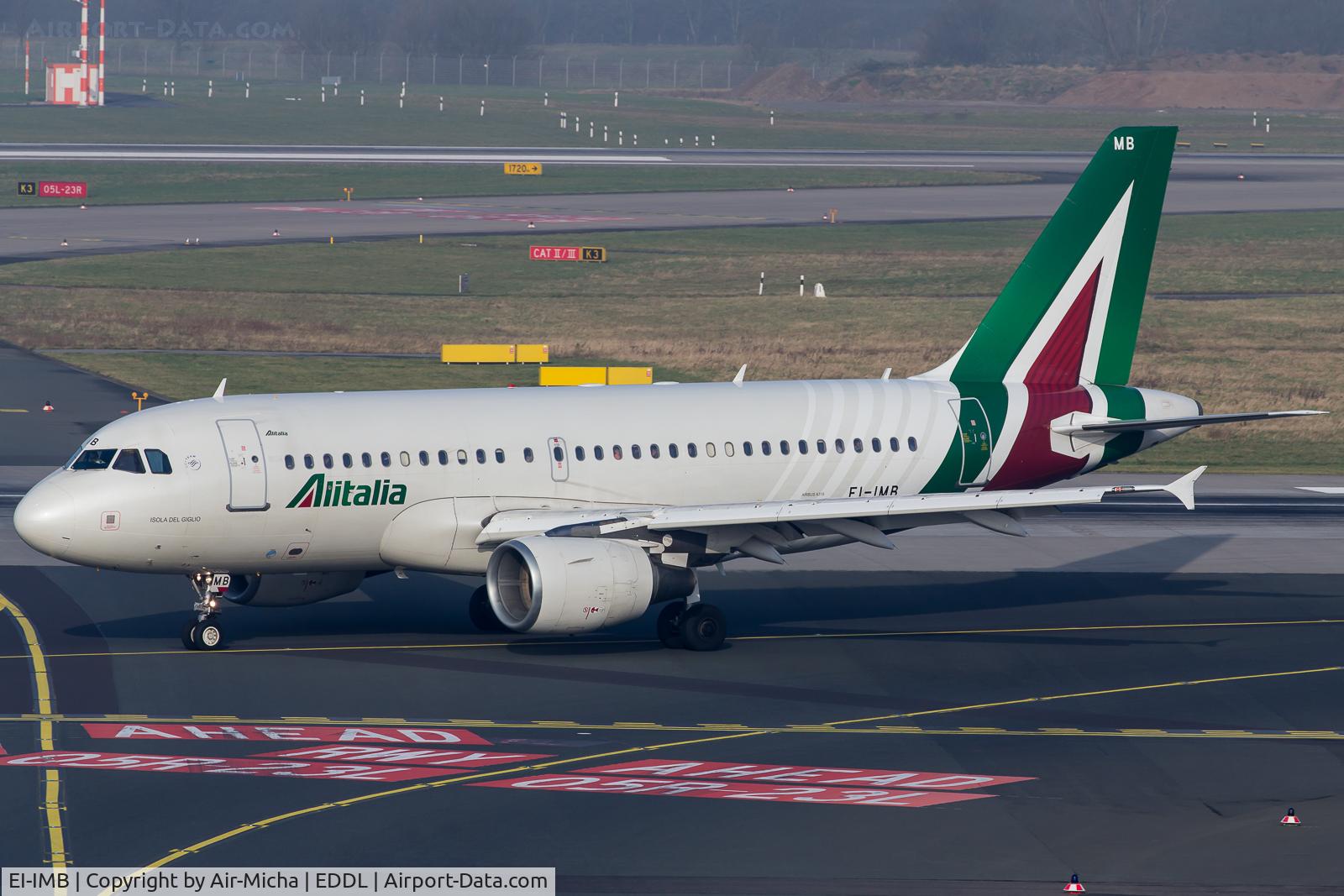 EI-IMB, 2003 Airbus A319-112 C/N 2033, Alitalia