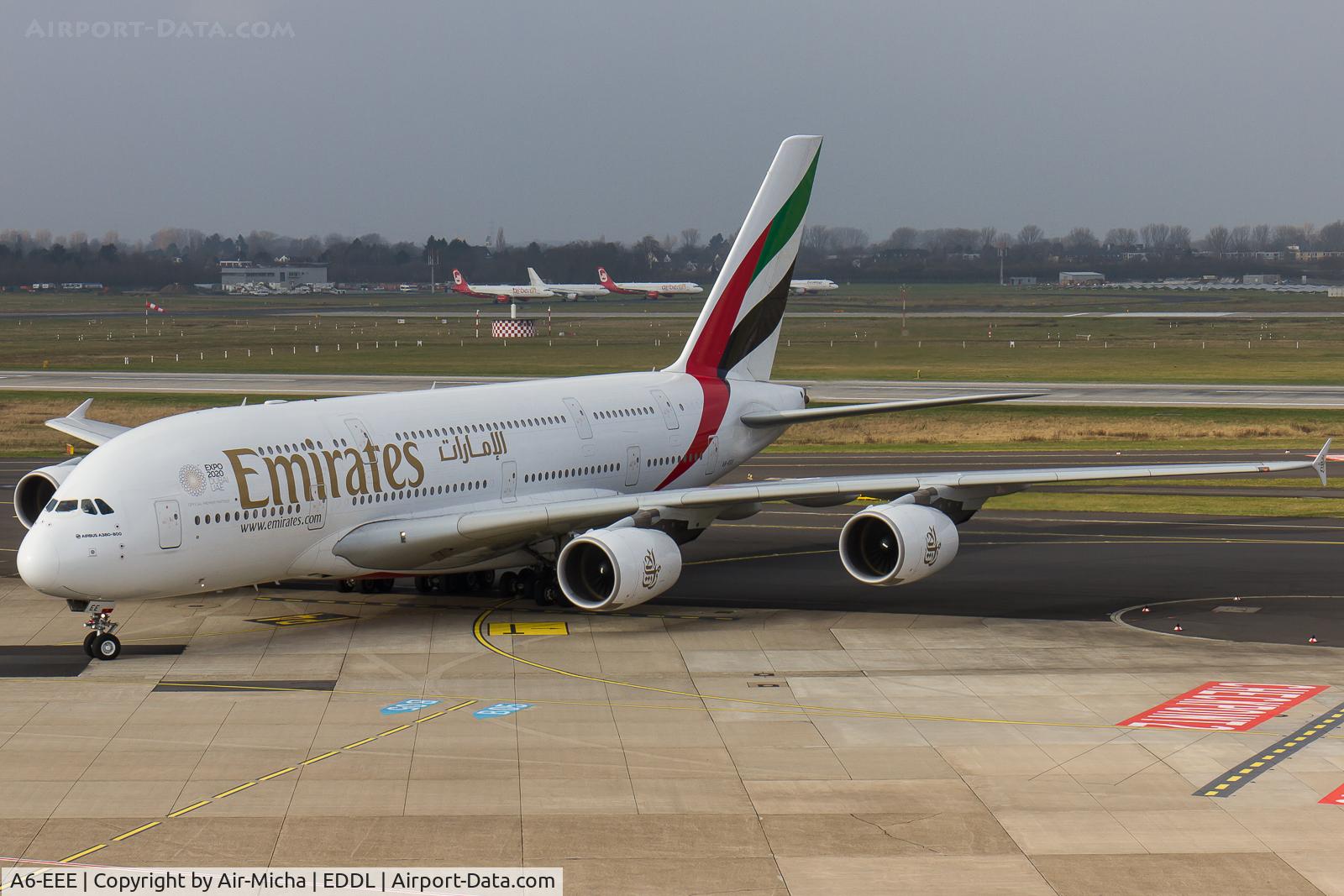 A6-EEE, 2012 Airbus A380-861 C/N 112, Emirates