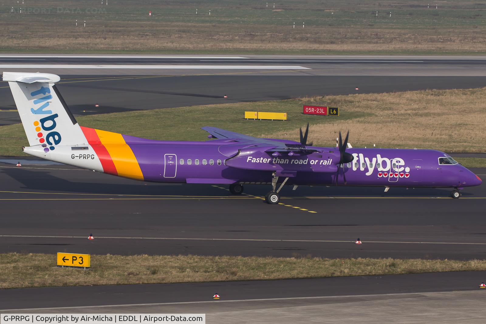 G-PRPG, 2008 Bombardier DHC-8-402 Dash 8 C/N 4191, flybe