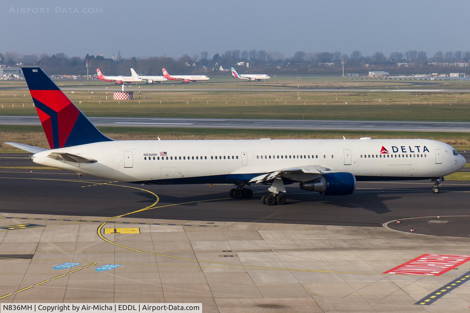 N836MH, 2000 Boeing 767-432/ER C/N 29709, Delta Air Lines