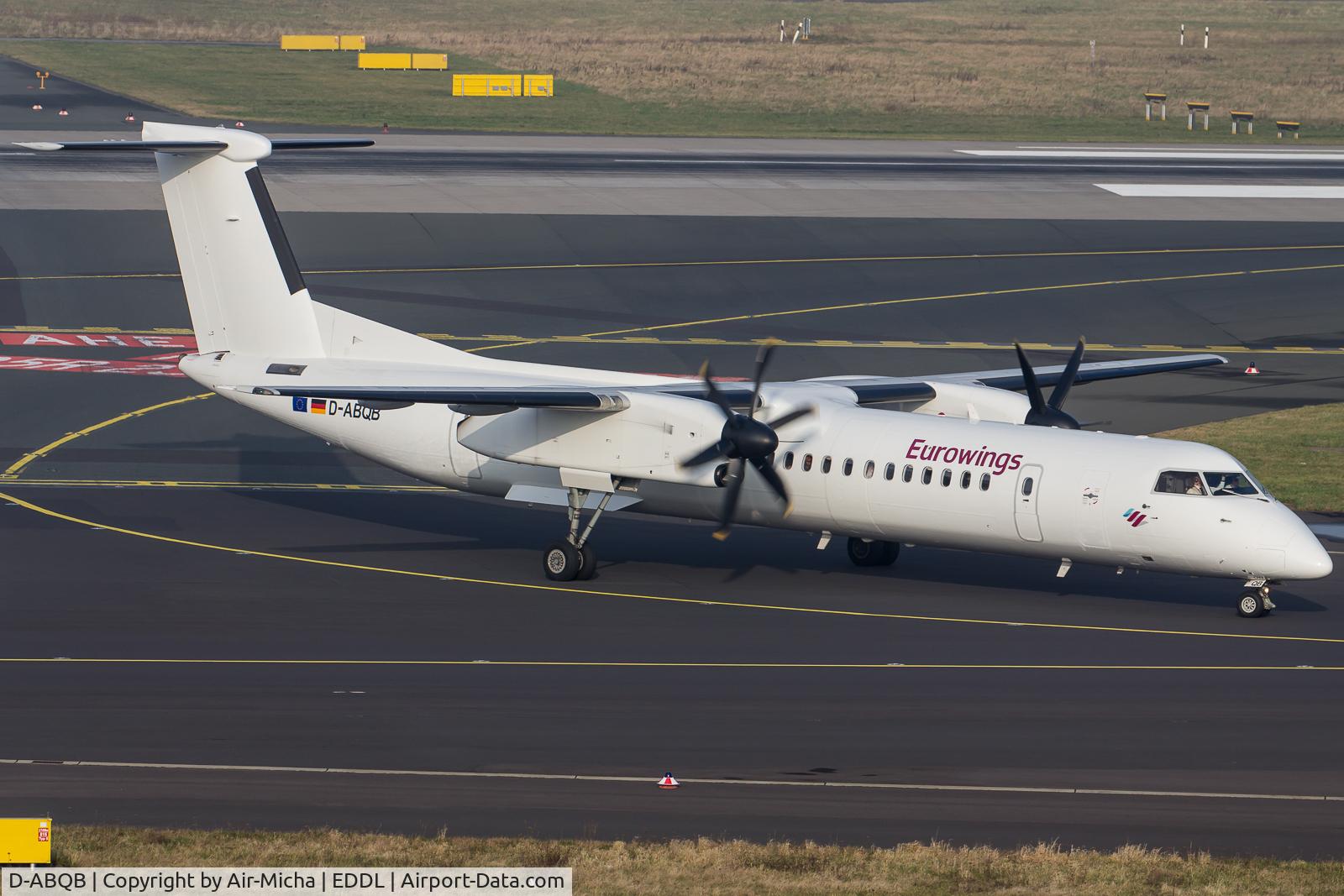 D-ABQB, 2008 De Havilland Canada DHC-8-402Q Dash 8 C/N 4226, Eurowings