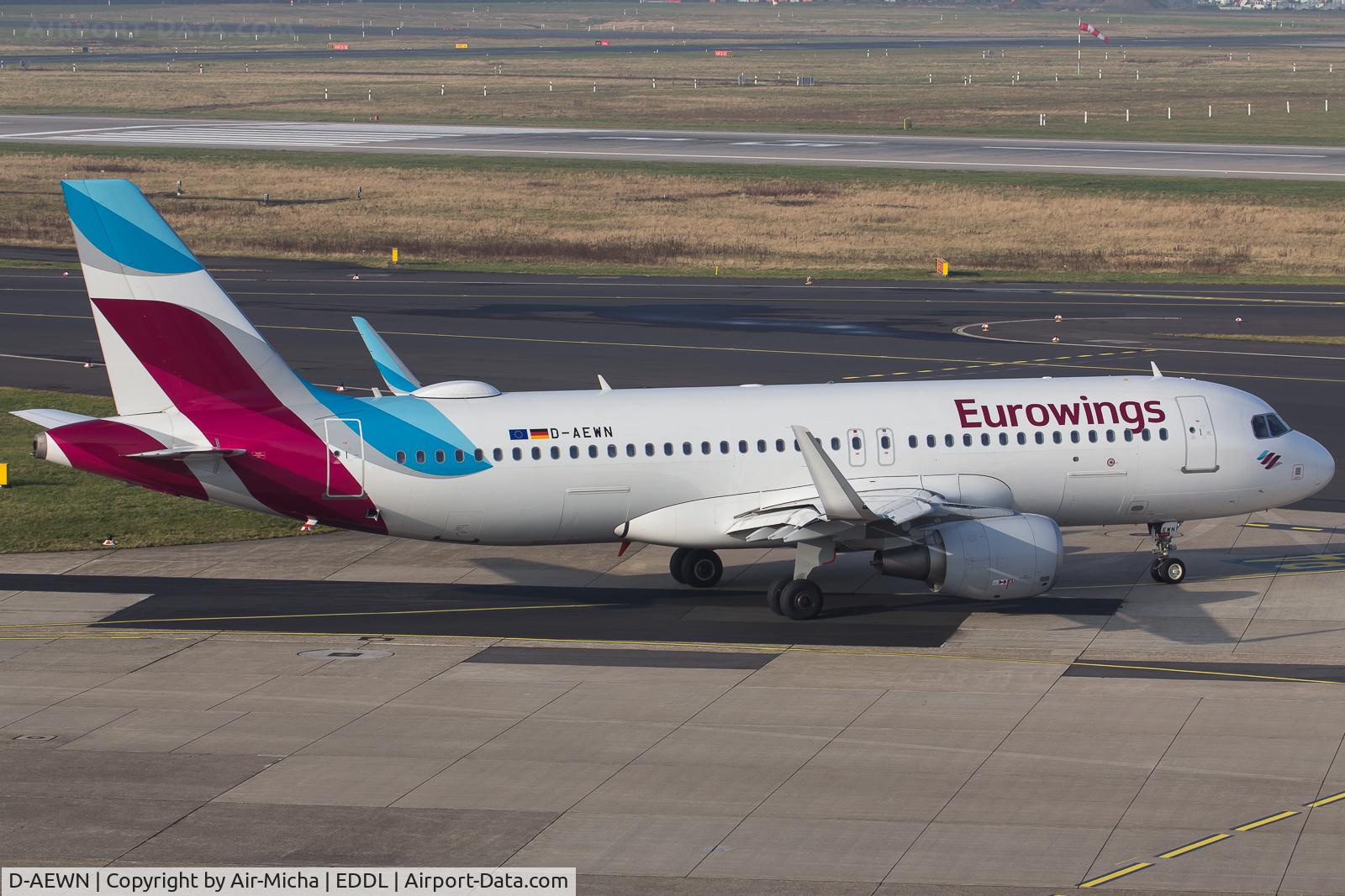 D-AEWN, 2016 Airbus A320-214 C/N 7393, Eurowings