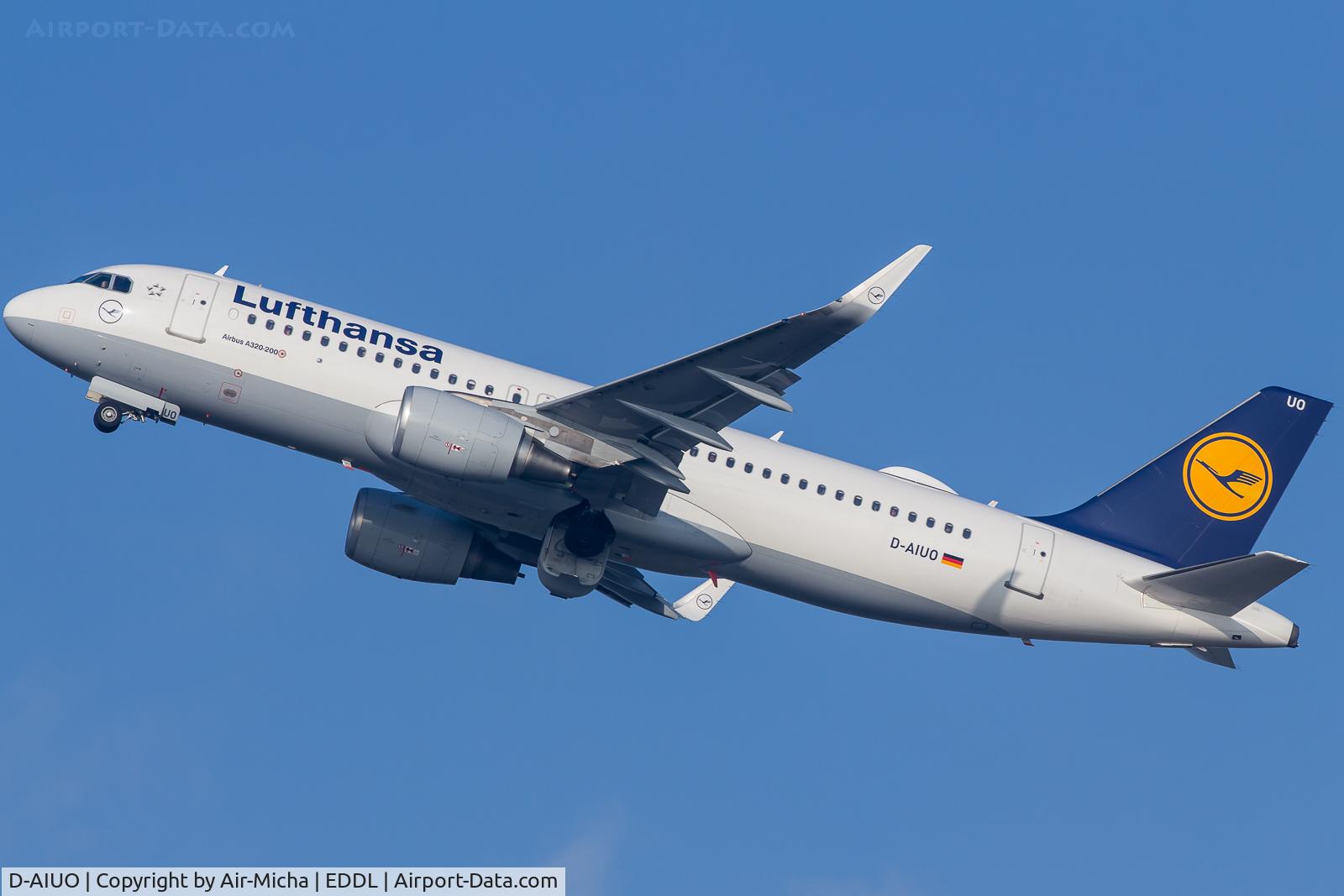 D-AIUO, 2015 Airbus A320-214 C/N 6636, Lufthansa