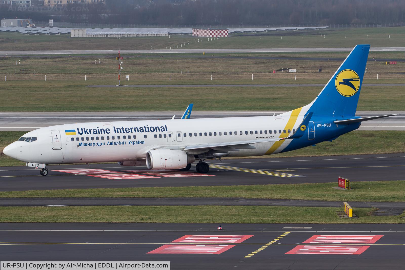UR-PSU, 2009 Boeing 737-8AS C/N 37542, Ukraine International Airlines