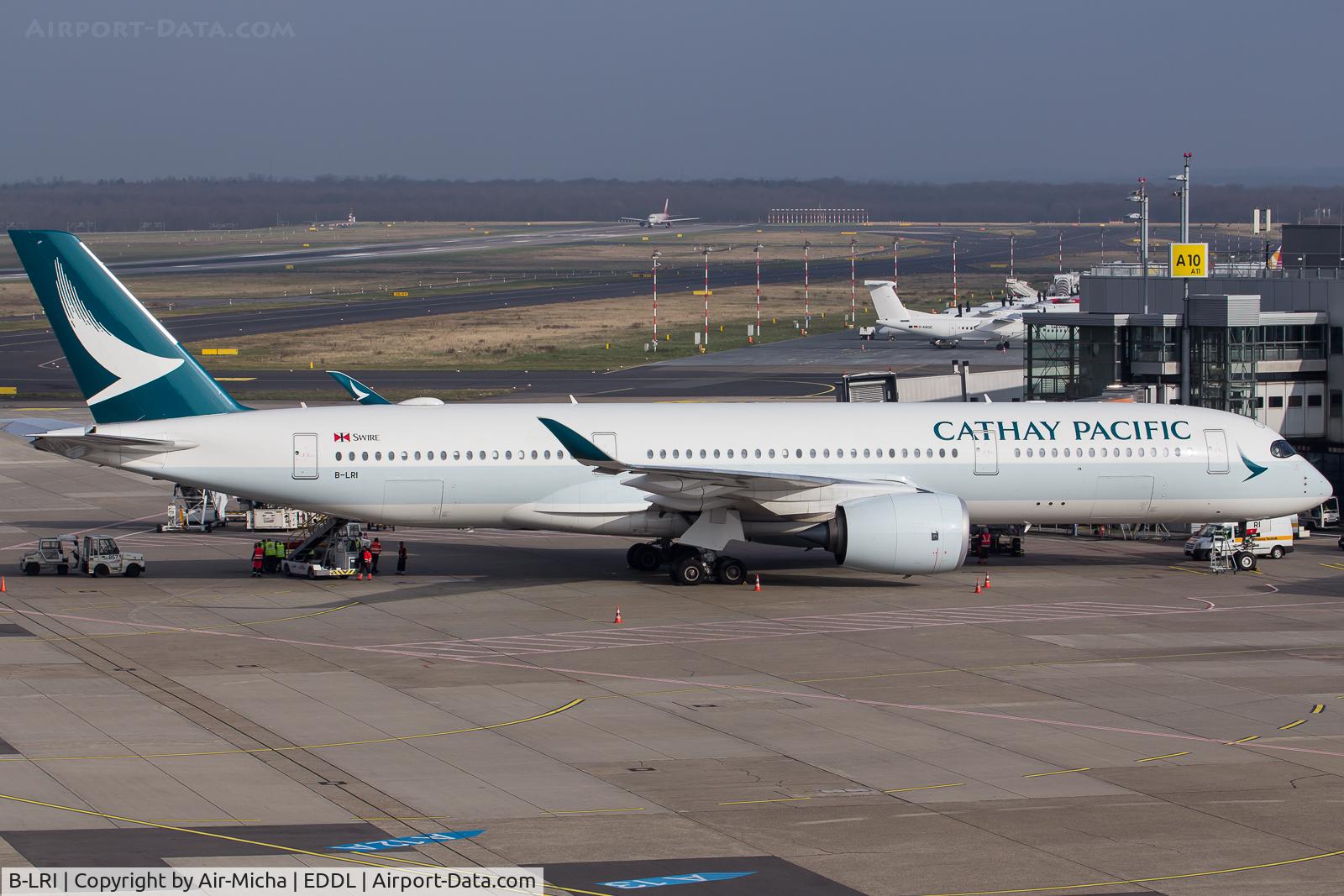 B-LRI, 2016 Airbus A350-941 C/N 058, Cathay Pacific