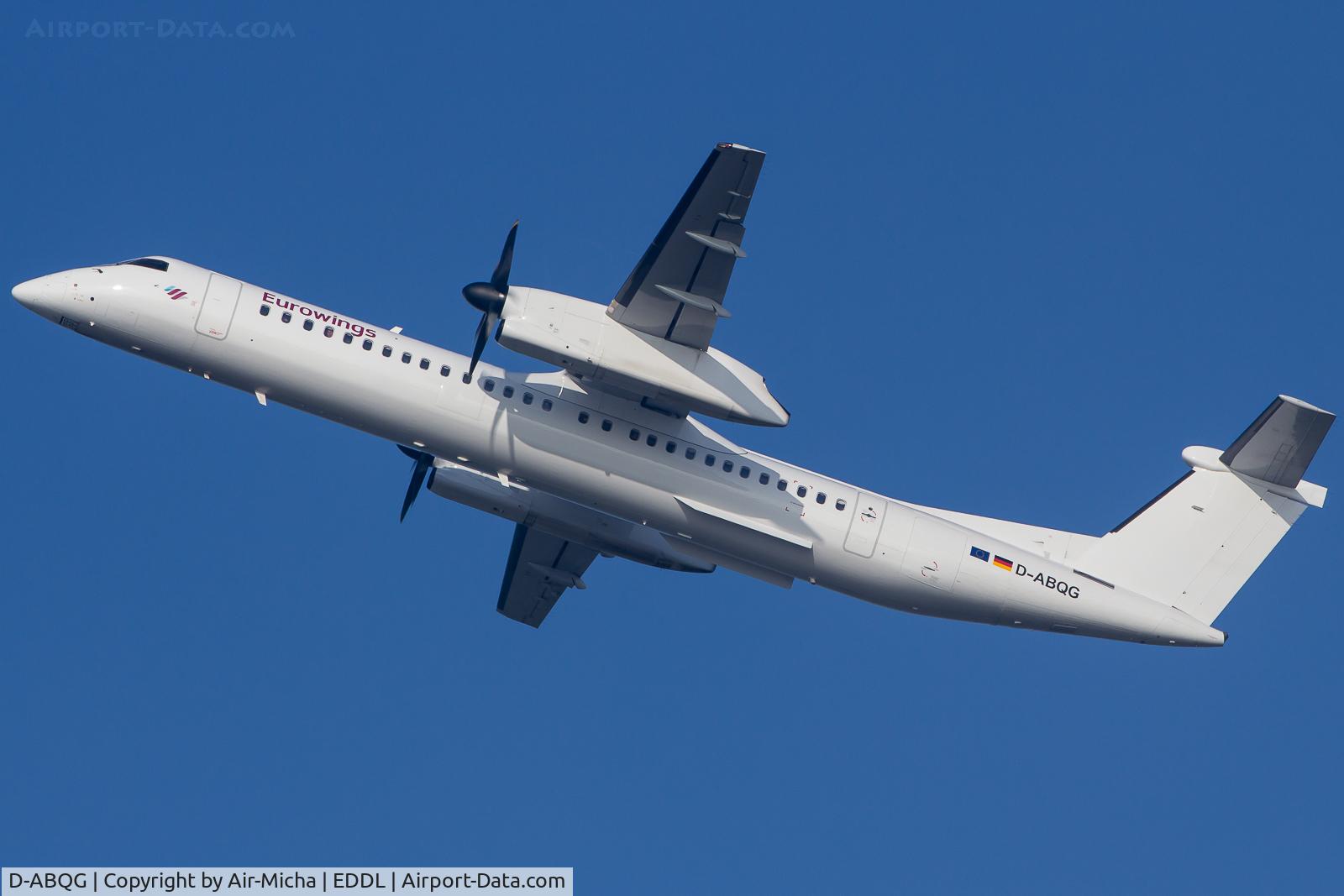 D-ABQG, 2009 De Havilland Canada DHC-8-402Q Dash 8 C/N 4250, Eurowings