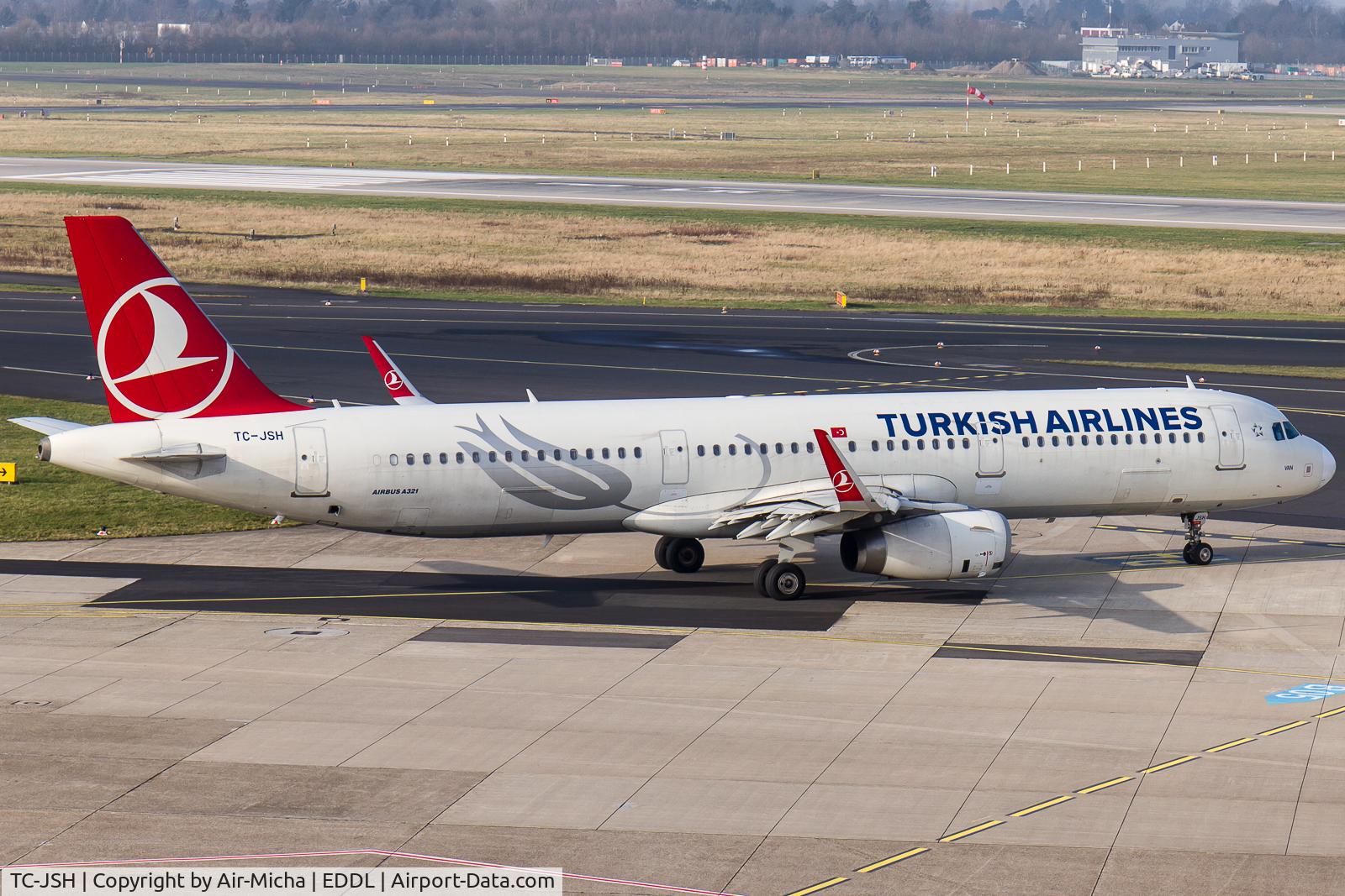 TC-JSH, 2013 Airbus A321-231 C/N 5546, Turkish Airlines