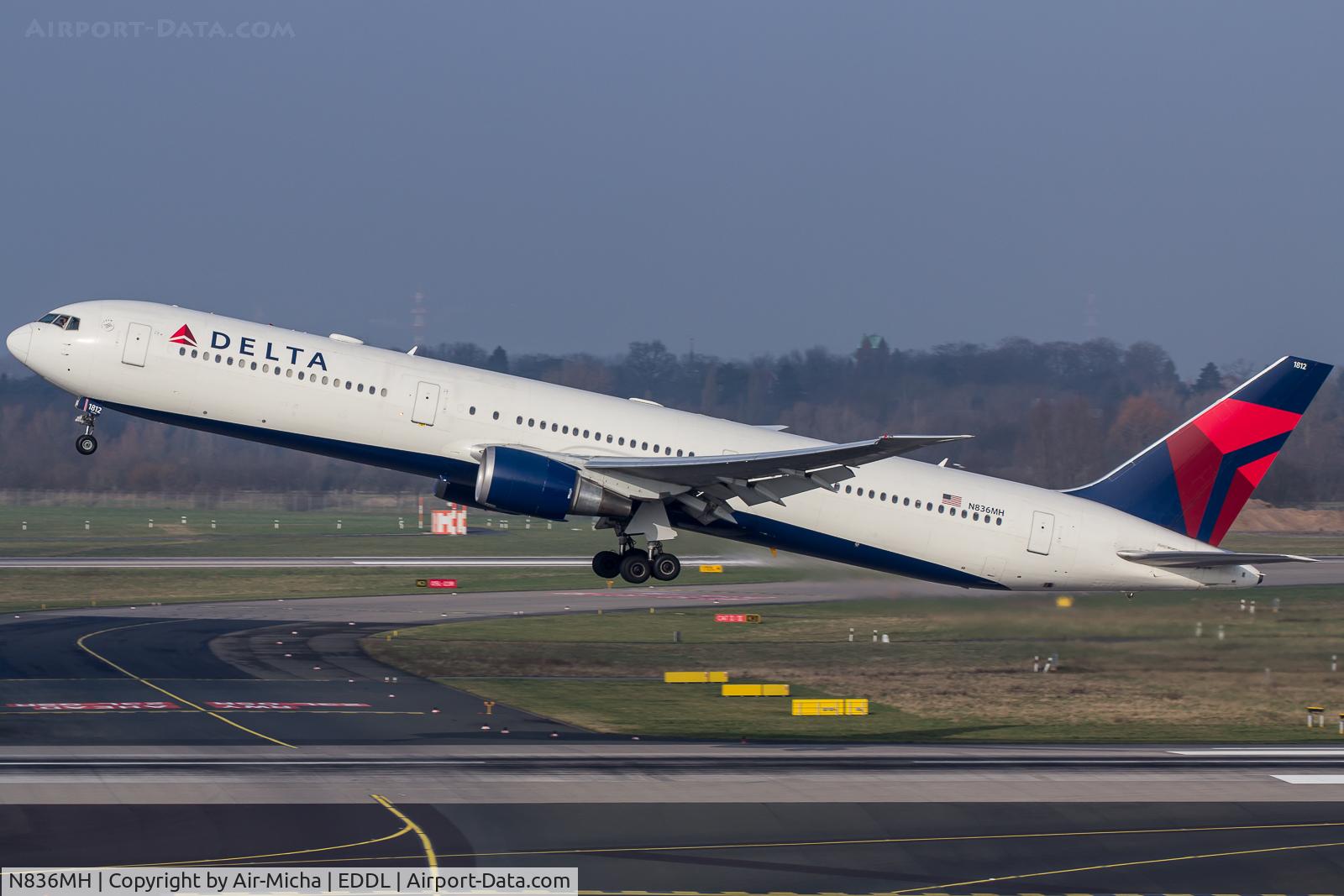 N836MH, 2000 Boeing 767-432/ER C/N 29709, Delta Air Lines