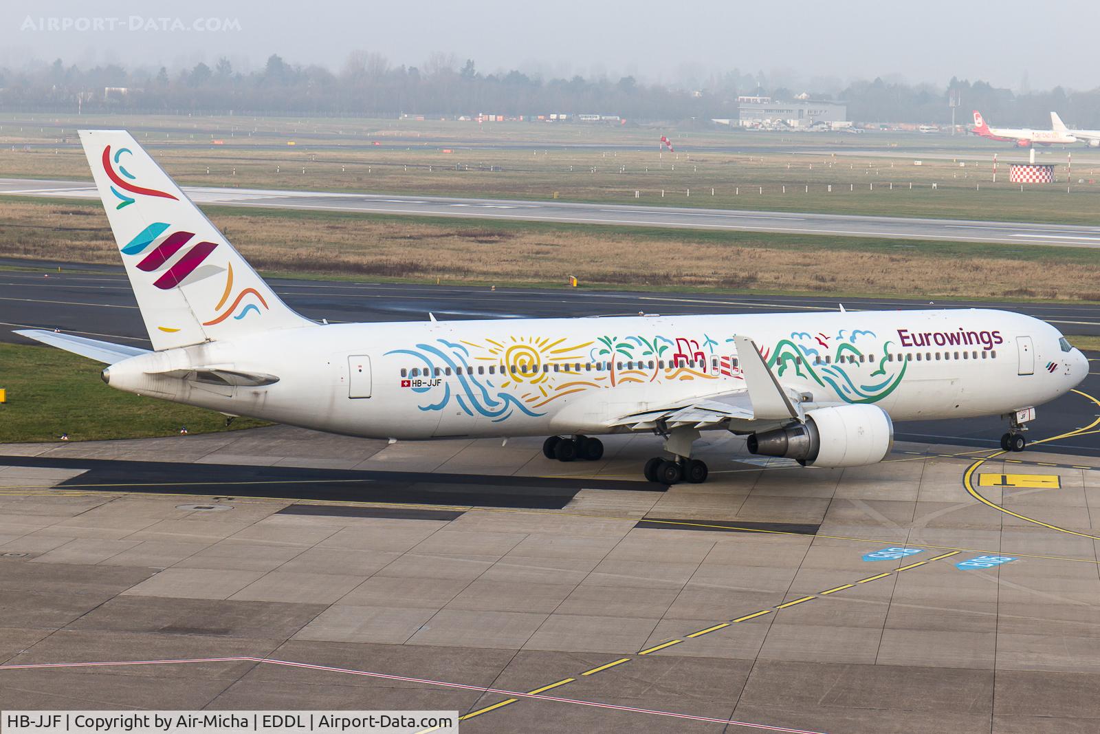 HB-JJF, 1997 Boeing 767-316/ER C/N 27613, Eurowings