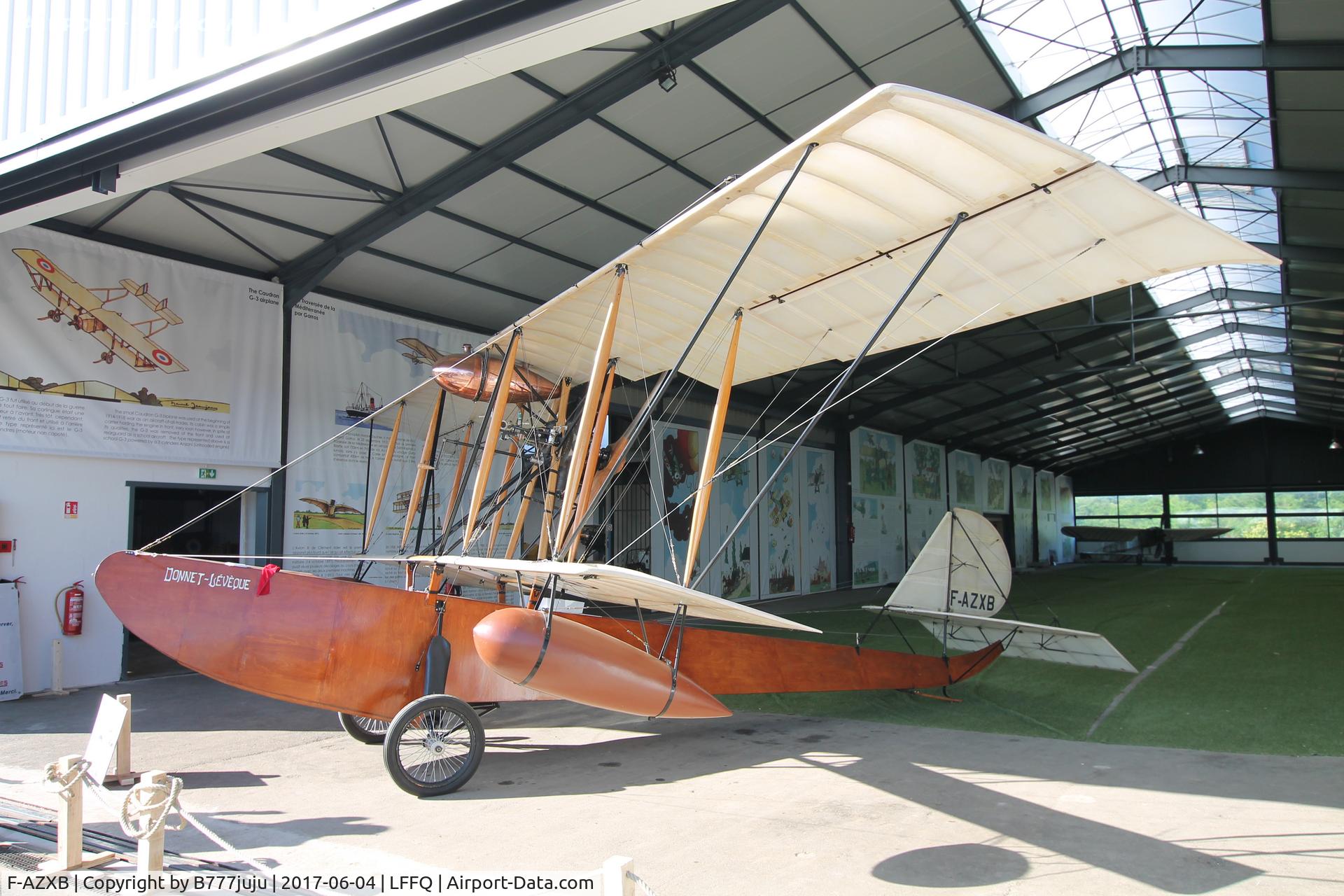 F-AZXB, Donnet-Leveque Type C C/N réplique, réplique build by Rétro-planes d'Argenteuil