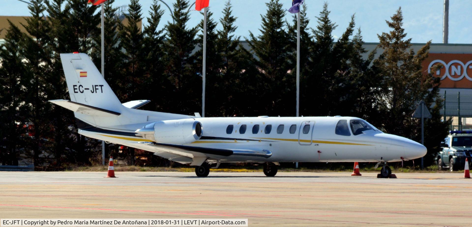 EC-JFT, 1999 Cessna 560 Citation V C/N 560-0506, Foronda - Vitoria-Gasteiz - España