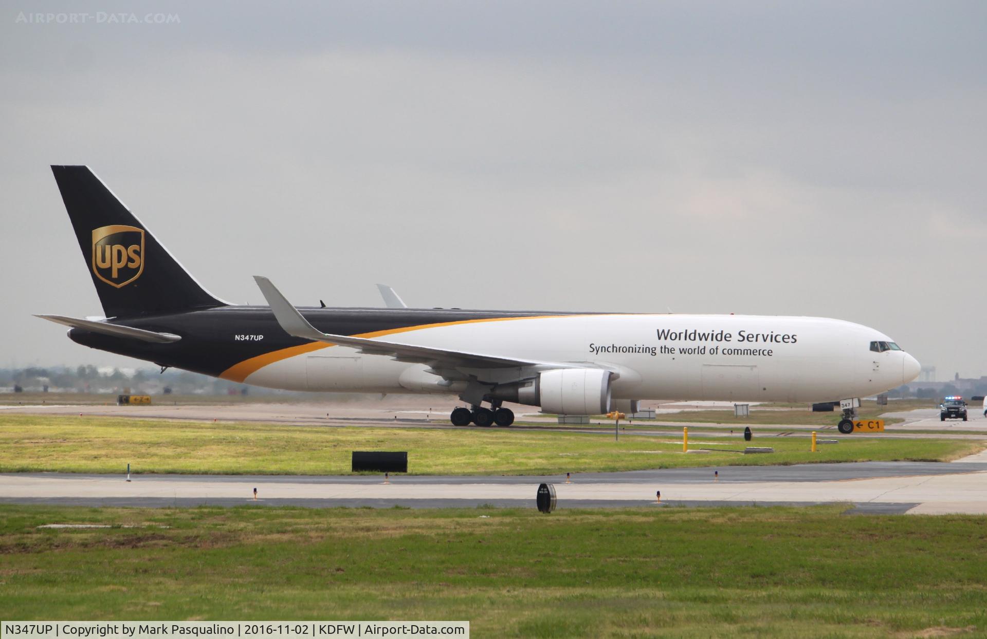 N347UP, 2012 Boeing 767-34A/ER C/N 37871, Boeing 767-34AER