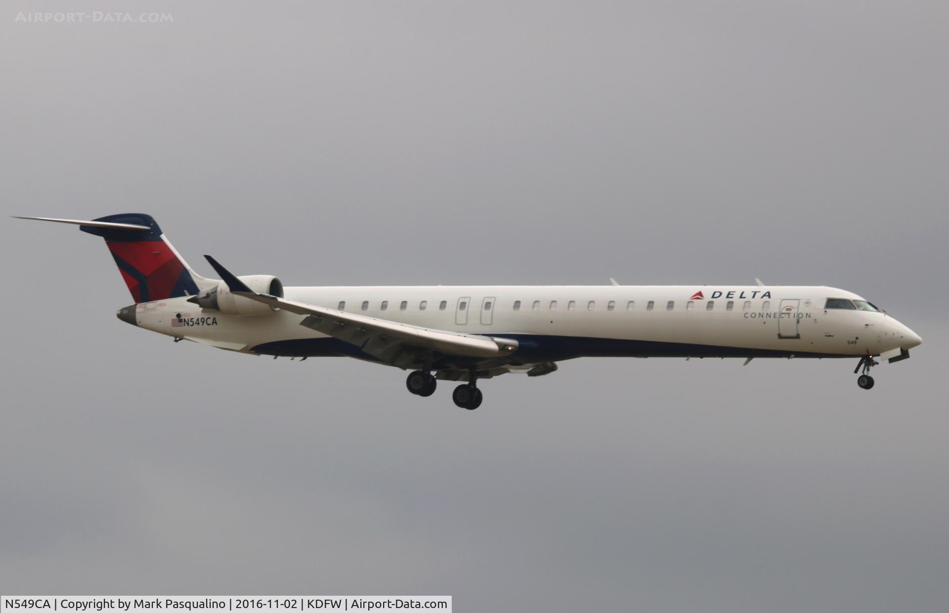 N549CA, 2008 Bombardier CRJ-900ER (CL-600-2D24) C/N 15164, CL-600-2D24