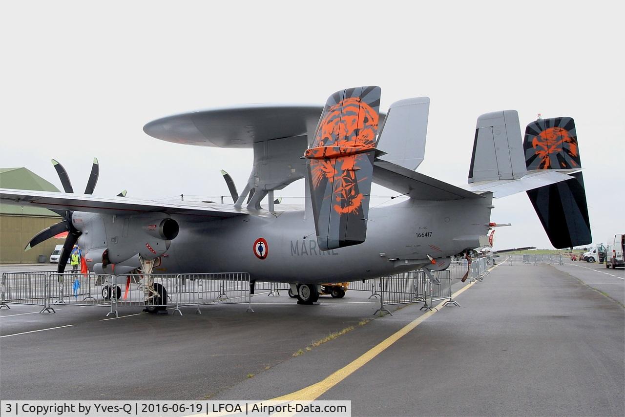 3, Northrop Grumman E-2C Hawkeye C/N FR-3, French Naval Aviation Grumman E-2C Hawkeye, Static display, Avord Air Base 702 (LFOA) Open day 2016