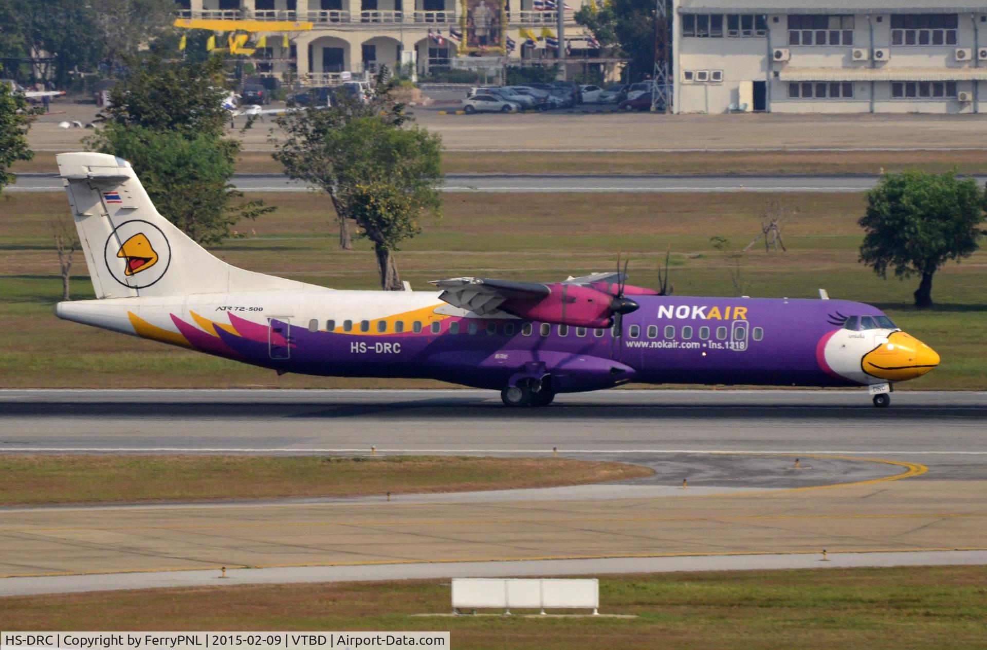 HS-DRC, 2007 ATR 72-212A C/N 740, Arrival of Nok Air ATR72
