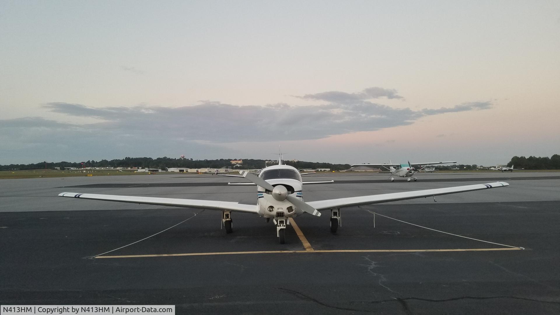 N413HM, 1975 Mooney M20E C/N 21-1179, N413HM