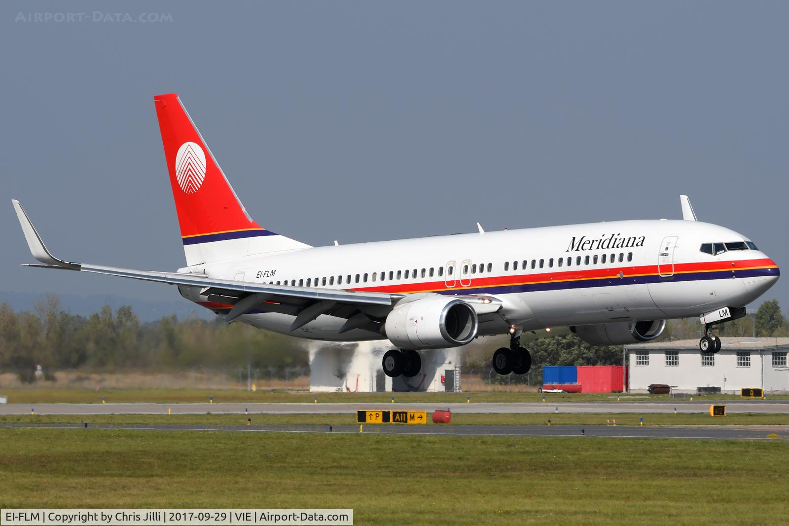 EI-FLM, 2001 Boeing 737-85F C/N 30571, Meridiana