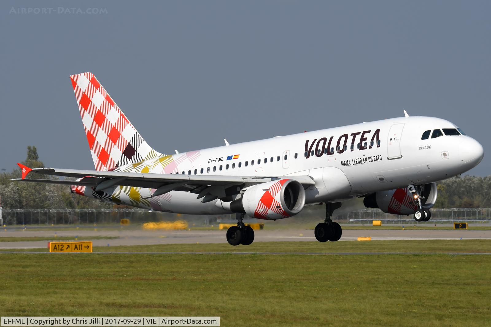 EI-FML, 2004 Airbus A319-111 C/N 2240, Volotea