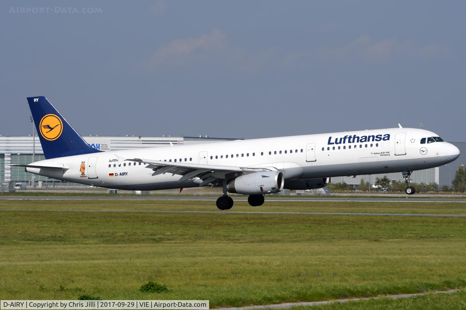 D-AIRY, 1998 Airbus A321-131 C/N 0901, Lufthansa