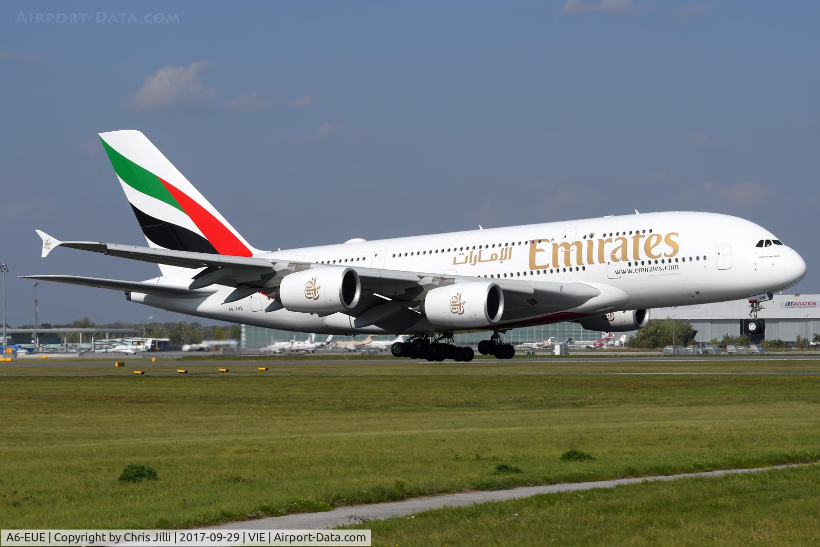 A6-EUE, 2016 Airbus A380-861 C/N 217, Emirates