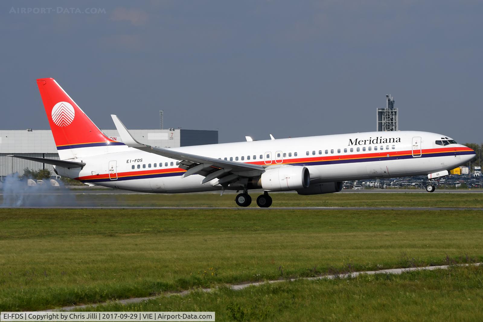EI-FDS, 1999 Boeing 737-86N C/N 28595, Meridiana