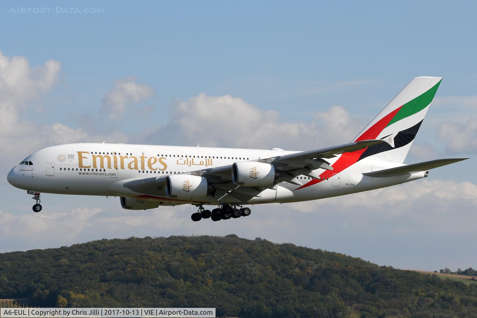 A6-EUL, 2016 Airbus A380-861 C/N 224, Emirates