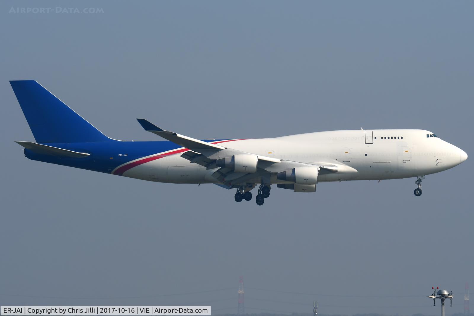 ER-JAI, 1996 Boeing 747-412/BDSF C/N 26562, Aerotrans Cargo