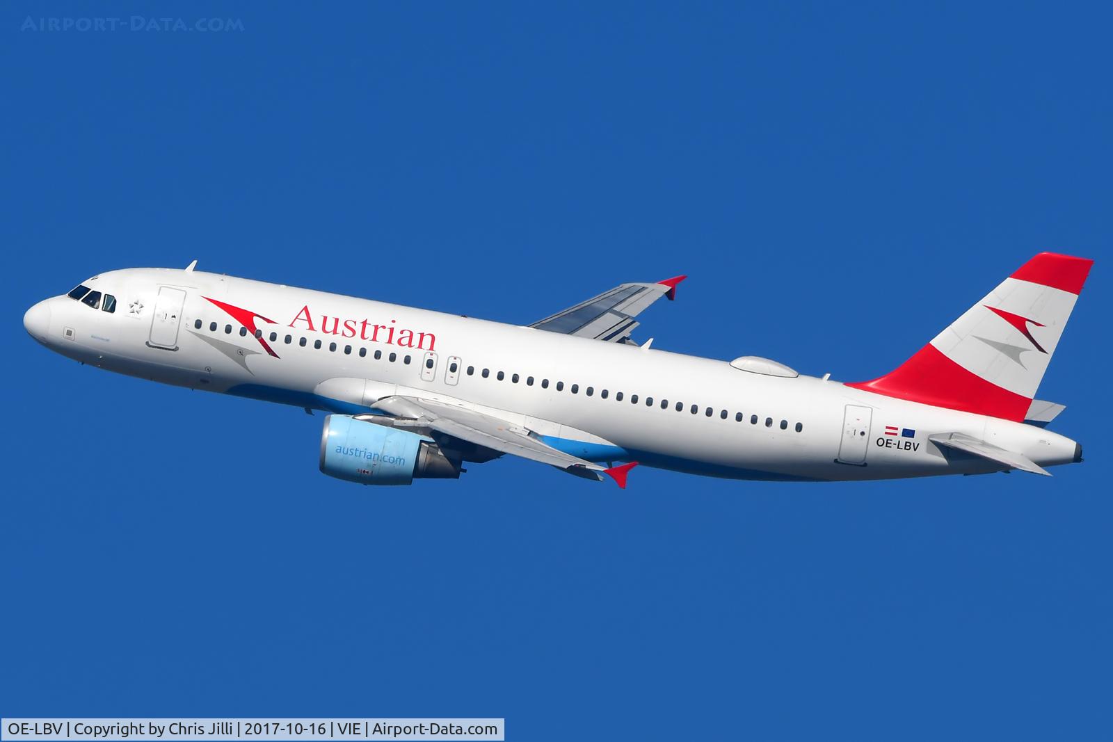 OE-LBV, 2000 Airbus A320-214 C/N 1385, Austrian Airlines