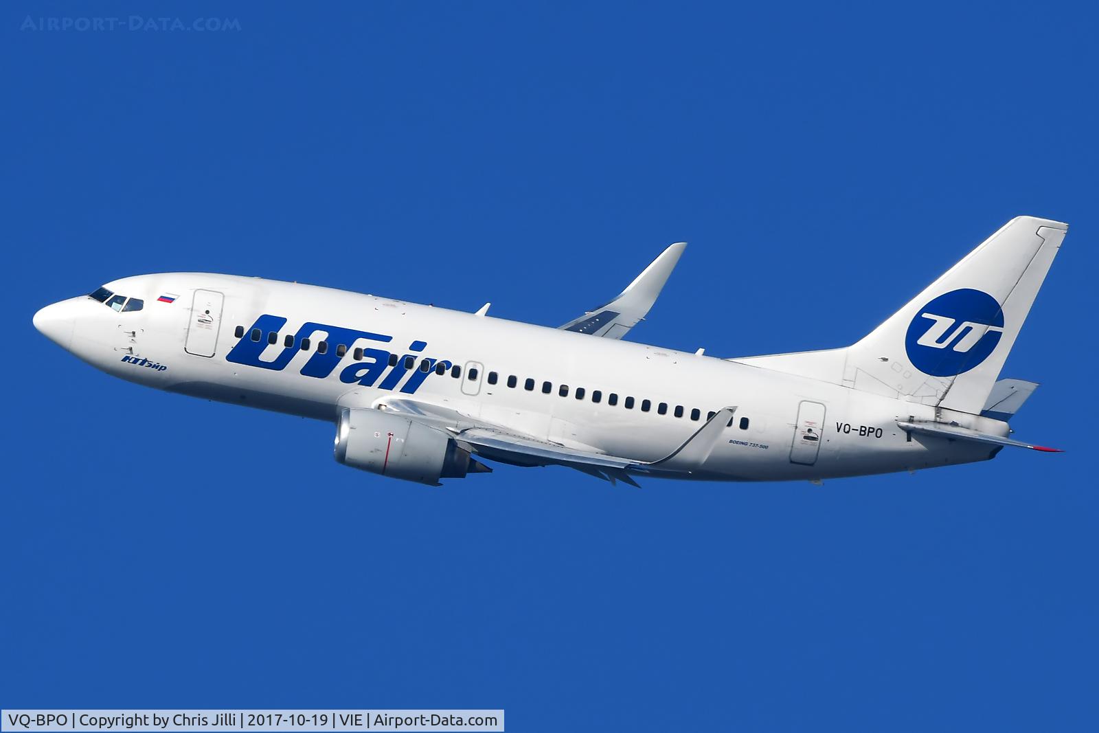 VQ-BPO, 1997 Boeing 737-524 C/N 28903, UTair