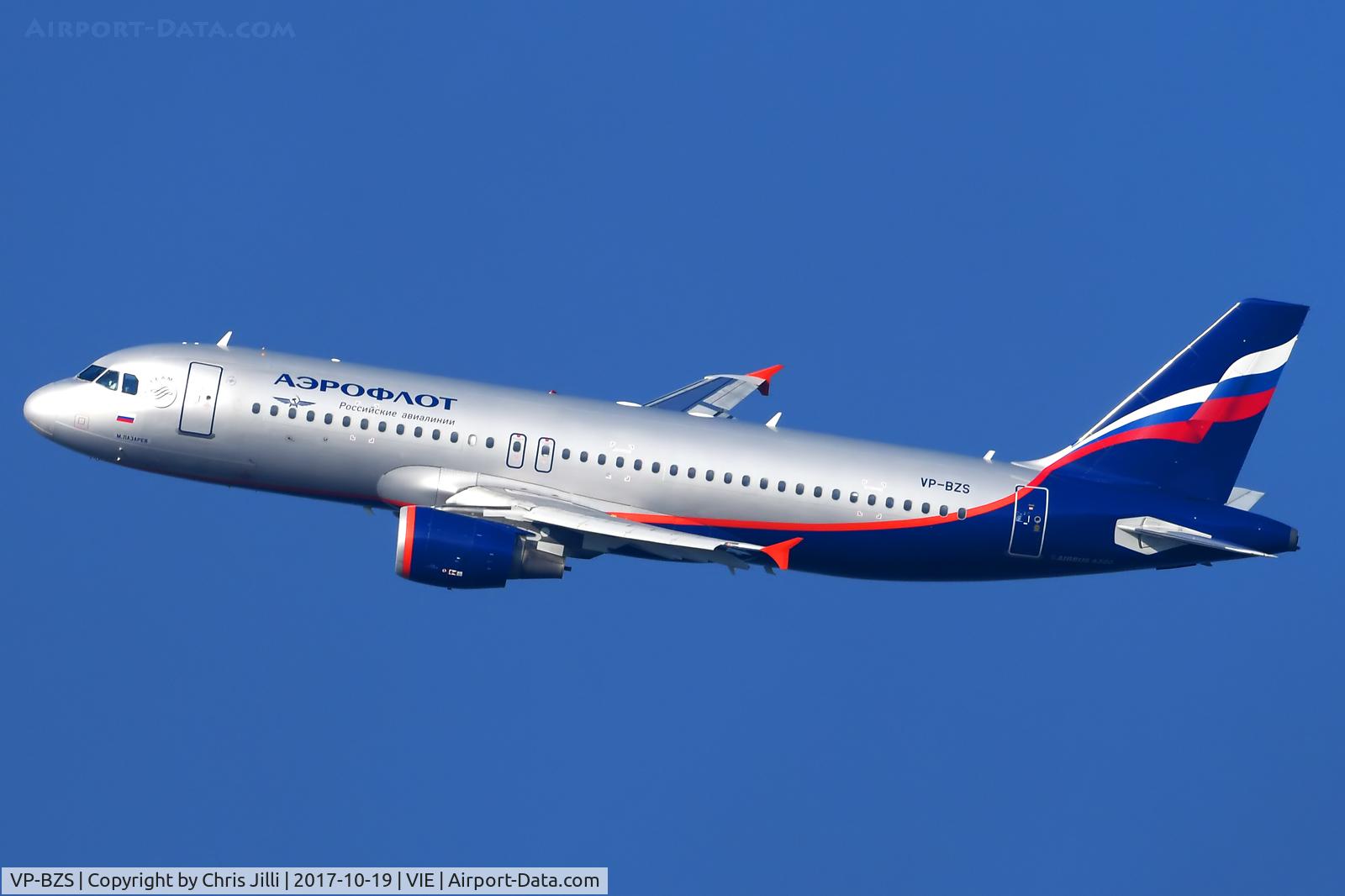 VP-BZS, 2008 Airbus A320-214 C/N 3644, Aeroflot