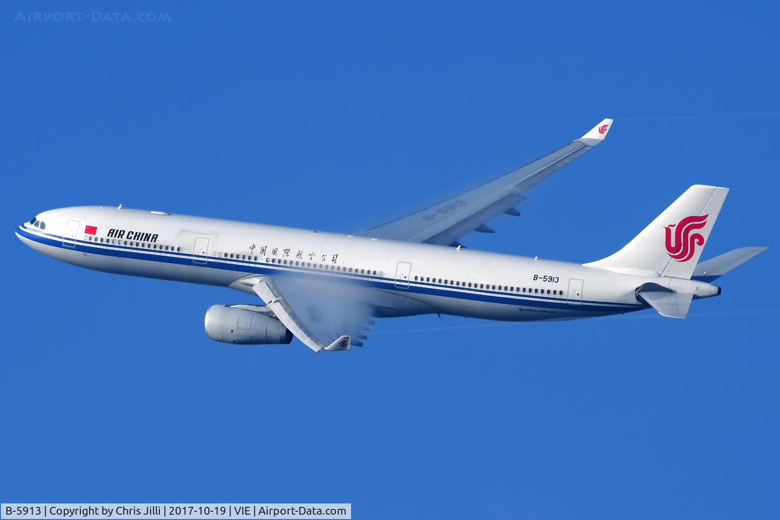 B-5913, 2014 Airbus A330-343 C/N 1509, Air China