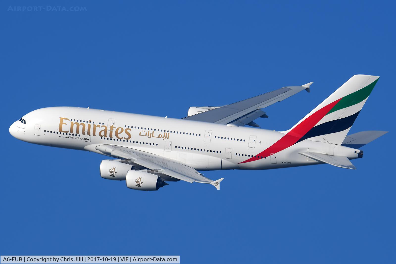 A6-EUB, 2016 Airbus A380-861 C/N 213, Emirates