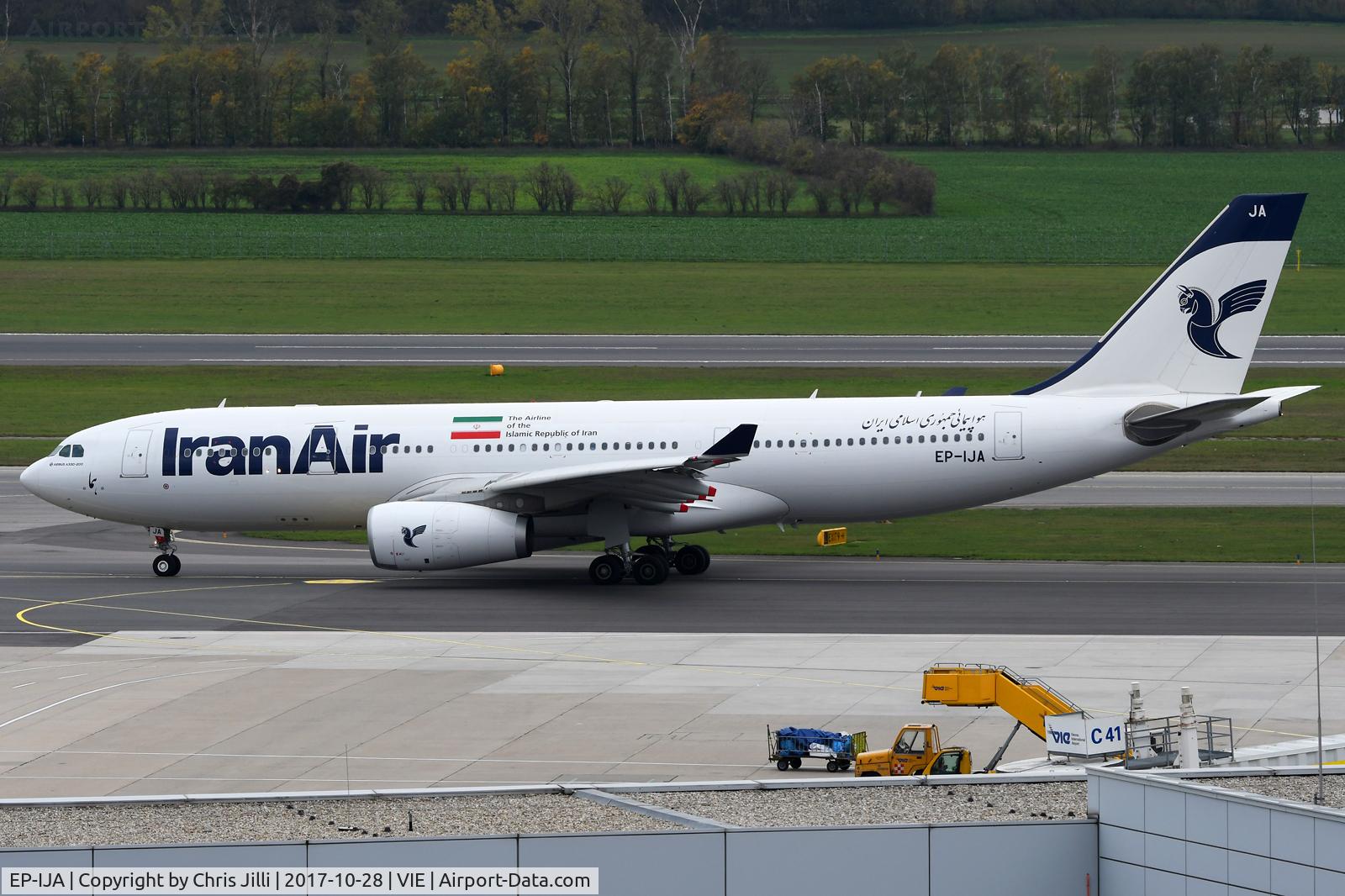 EP-IJA, 2014 Airbus A330-243 C/N 1540, Iran Air
