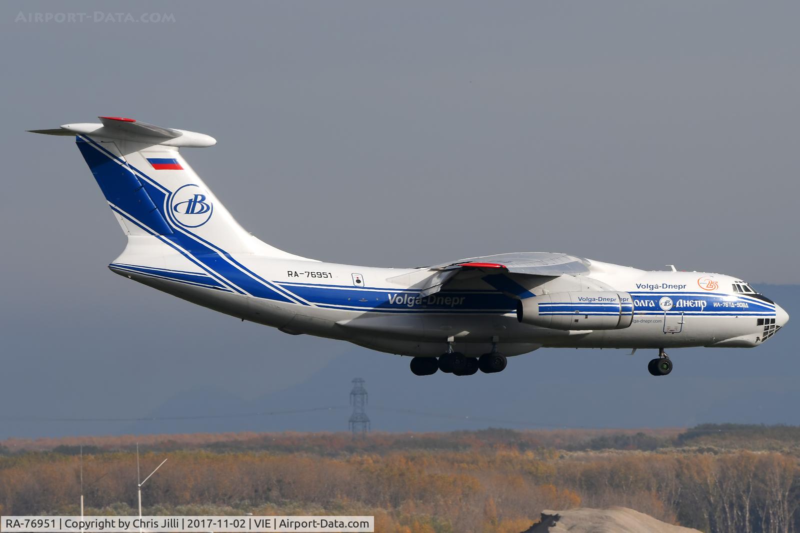 RA-76951, 2007 Ilyushin Il-76TD-90VD C/N 2073421704, Volga Dnepr