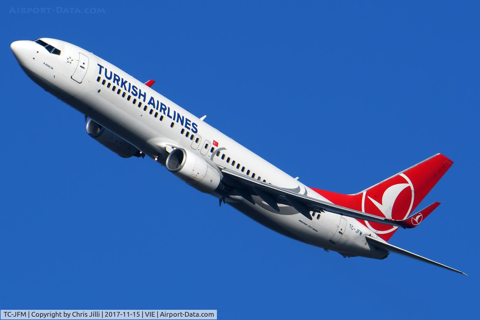 TC-JFM, 1999 Boeing 737-8F2 C/N 29775, Turkish Airlines