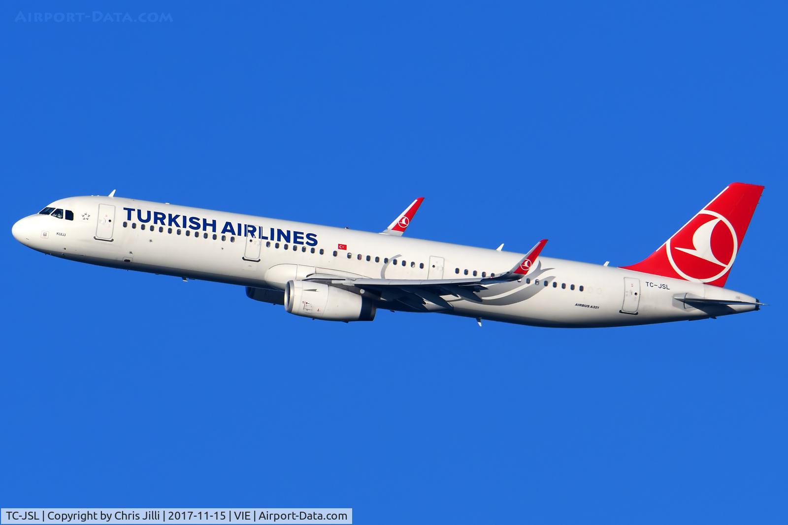TC-JSL, 2011 Airbus A321-231 C/N 5667, Turkish Airlines