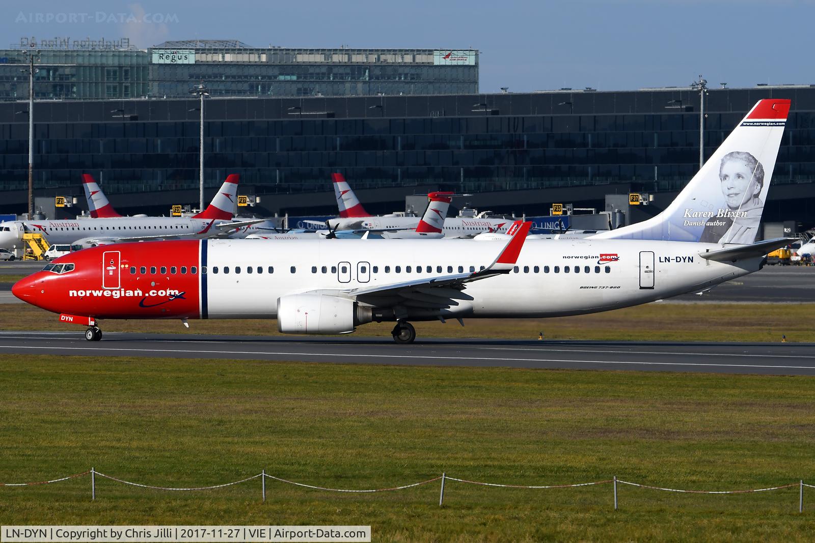 LN-DYN, 2011 Boeing 737-8JP C/N 39006, Norwegian