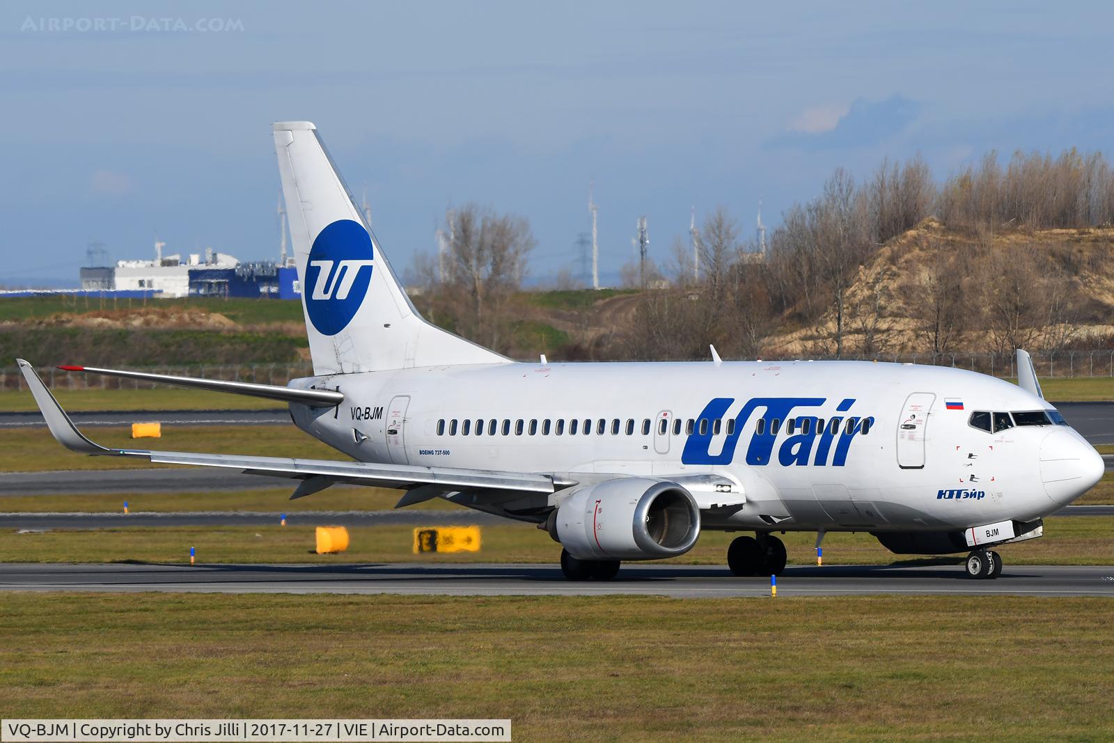 VQ-BJM, 1997 Boeing 737-524 C/N 28912, UTair
