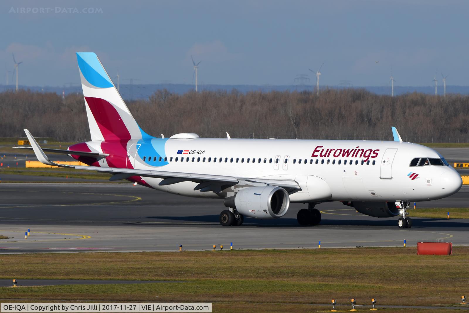 OE-IQA, 2016 Airbus A320-214 C/N 6992, Eurowings
