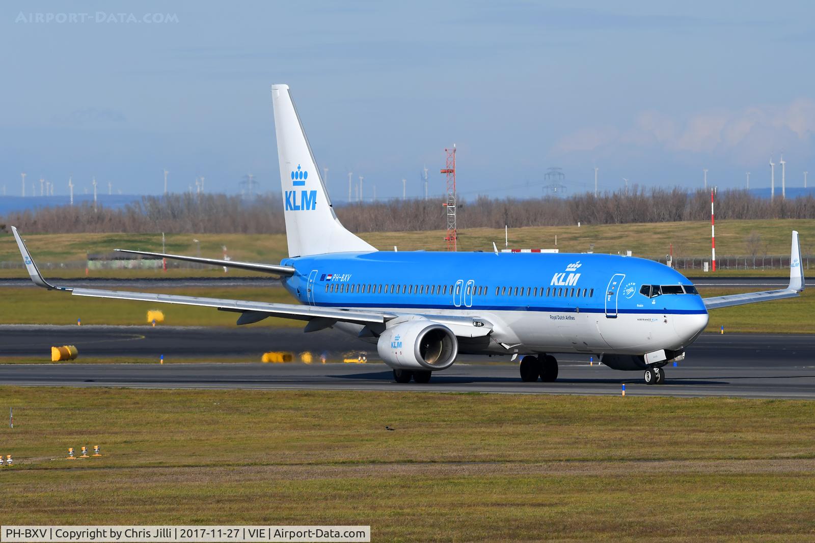 PH-BXV, 2007 Boeing 737-8K2 C/N 30370, KLM