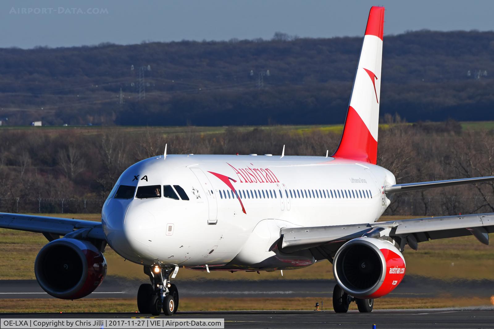 OE-LXA, 2007 Airbus A320-216 C/N 3295, Austrian Airlines